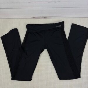 House of CB London‎ Black Yoga Pants Mesh Sides Womens XS